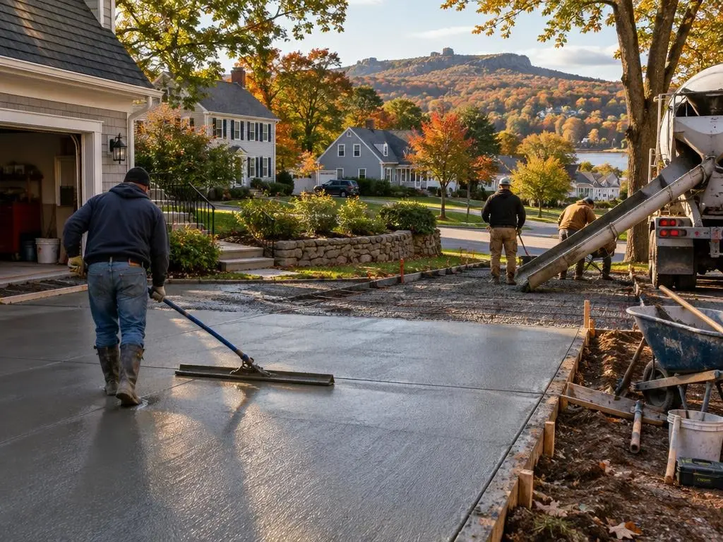 Concrete Driveways in Hamden, CT
