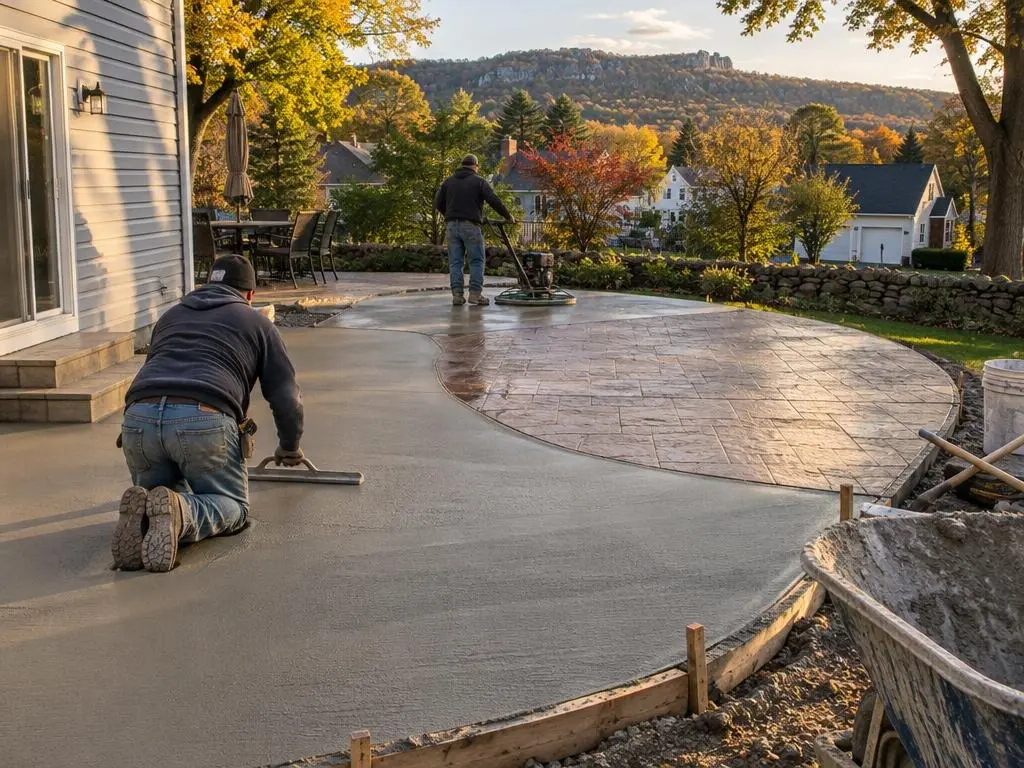 Concrete Patios in Hamden, CT